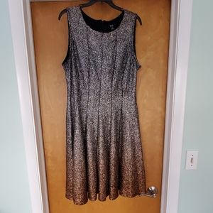 Glitter ombre dress
